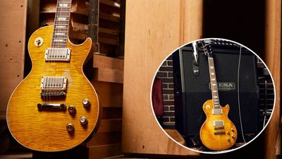Gibson unveils $19,999 Custom Shop Kirk Hammett “Greeny” 1959 Les Paul Standard and a more affordable model is on its way