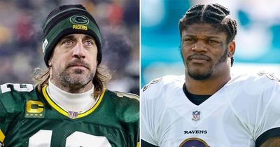 New York Jets rate chances of ending Aaron Rodgers negotiations to trade for Lamar Jackson