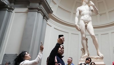 David statue in Italy draws flood of tourists in wake of Florida uproar