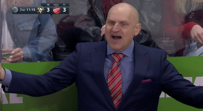 Red Wings coach Derek Lalonde’s expletive-laden reaction to goalie inference challenge was so relatable