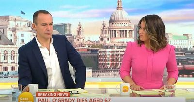 Susanna Reid comforts tearful ITV Good Morning Britain co-star after Paul O'Grady's 'unexpected' death at 67