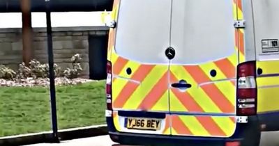 Disabled driver's anger as police park in disabled space leaving him to struggle
