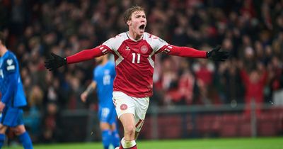 Denmark striker Rasmus Højlund tops Euro 2024 goals chart amid Manchester United transfer links