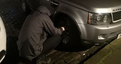 Edinburgh climate activists deflate tyres of 40 cars in plush New Town