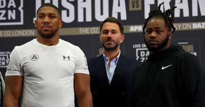 Anthony Joshua reveals he has piled on the pounds for heavyweight comeback fight