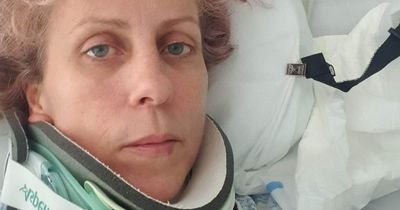 Scots mum left paralysed after horror bike smash vowed to walk again for five kids