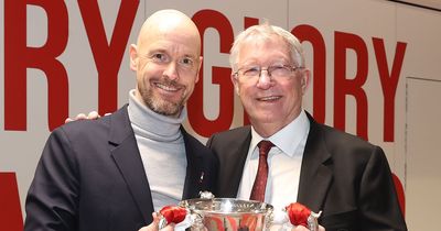 Manchester United boss Erik ten Hag sends message to Sir Alex Ferguson after Premier League Hall of Fame entry