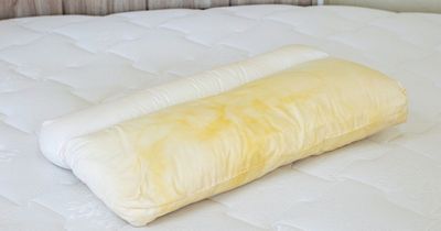 Mrs Hinch fans' 'magic' £1 trick melts away yellow pillow stains in minutes