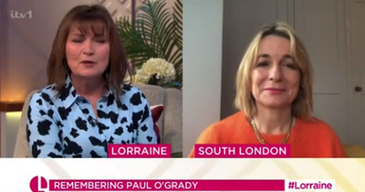 ITV's Lorraine 'can't stop smiling' thinking about Paul O'Grady in emotional tribute to 'kindest' TV pal