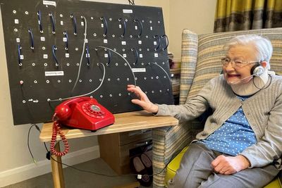 Care home resident, 88, surprised with switchboard she worked on 72 years ago