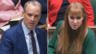 Watch as Raab faces Rayner at PMQs as Sunak attends Betty Boothroyd funeral