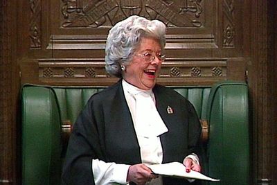 Mourners gather for funeral of ‘remarkable’ Betty Boothroyd