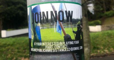 Dissident republican recruitment posters in Omagh condemned