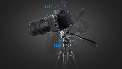 This quick-release travel tripod enables you to go anywhere and shoot anything