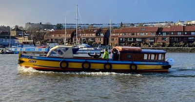 Bristol ferry boat transformed into ‘beautiful Venice-style water taxi’ as season opens