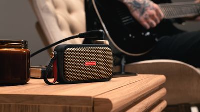 Say hello to the Positive Grid Spark Go - a powerful all-in-one Bluetooth speaker and guitar amp