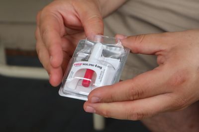 The FDA approves the overdose-reversing drug Narcan for over-the-counter sales