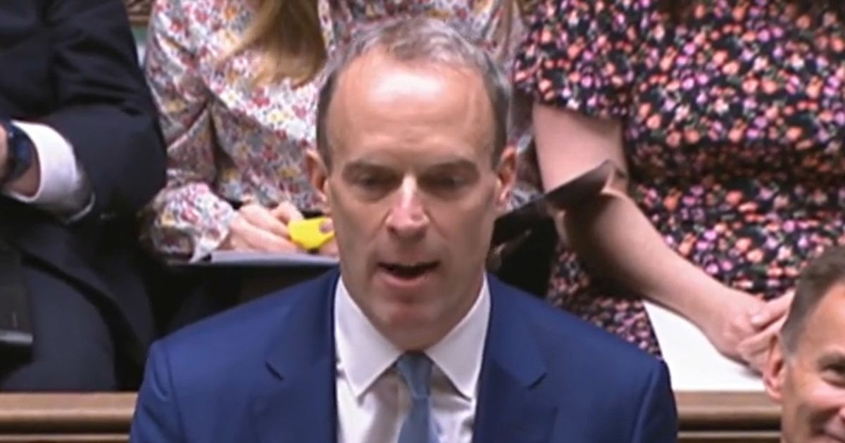 Dominic Raab Gets Paul Ogradys Name Wrong During…