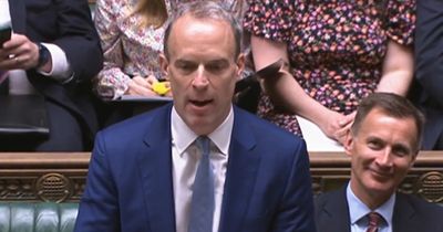 Dominic Raab gets Paul O'Grady's name completely wrong as House of Commons pays tribute