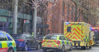 Man hospitalised following incident at Belfast office