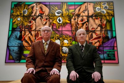 British art duo Gilbert and George hailed as ‘timeless and prescient’ at opening of their new London museum