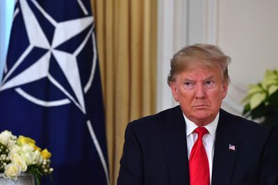 Confused Trump says "I got rid of NATO"