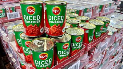 Canned tomato supply halved as Victorian growers struggle against floods, hail