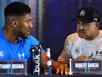 Anthony Joshua hits back at old coach Robert Garcia over ‘weird’ criticism