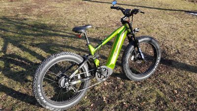 Cyrusher Ranger review: A big, green, hulking beast of an all-terrain electric bike