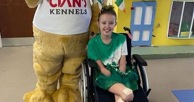 Brave Irish girl 'still smiling' despite losing all four limbs after Strep A infection horror
