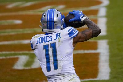 Wide receiver Marvin Jones returns to the Lions