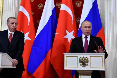 Erdogan says Putin may visit Turkey in April for power plant inauguration