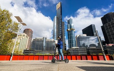 More riders hit the road in e-scooter trial