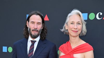 Keanu Reeves Gets Asked About His 'Last Moment Of Bliss' And Of Course Girlfriend Alexandra Grant Was Involved