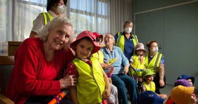 One generation to another: children form magical bond with elderly dementia patients