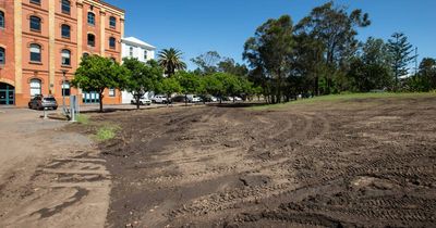 Foreshore Park a muddy mess after Supercars pack down