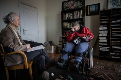 Denied in France, disabled woman seeks exit from life in Belgium