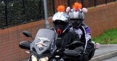 Dumfries and Galloway bikers come together for annual Easter egg run