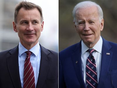 Jeremy Hunt unveils green technology plan with swipe at Joe Biden