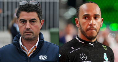 Lewis Hamilton makes his feelings clear as Michael Masi returns to F1 paddock in new role