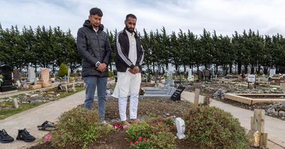 'We lost three gems' - Nephews of murder victims Seema Banu and her kids visit grave ahead of inquests
