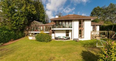 Edinburgh millionaire mansion with goalposts, marquee and balcony hits market