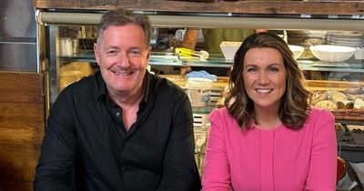 Piers Morgan prompts comments as he's teased by Susanna Reid after ITV Good Morning Britain reunion