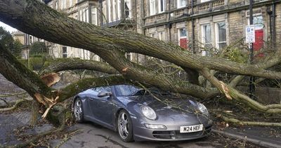 Winds up to 70mph to batter parts of the UK from tonight