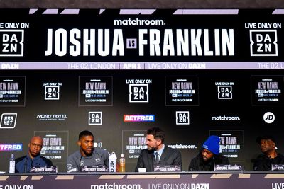 Anthony Joshua’s dedication impresses his new trainer ahead of Franklin fight