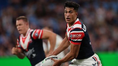 Joseph-Aukuso Sua'ali'i stars in Sydney Roosters' 28-20 NRL win over Parramatta Eels after James Tedesco concussion