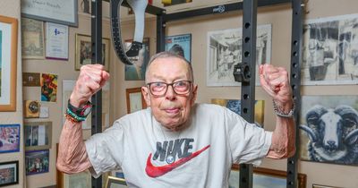 Britain's 'strongest grandad' breaks world weightlifting record at 86 with huge 78kg lift