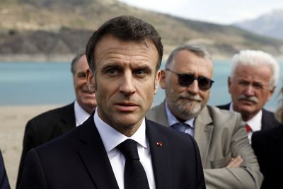 France's Macron announces water saving plan, says protests will not stop reforms