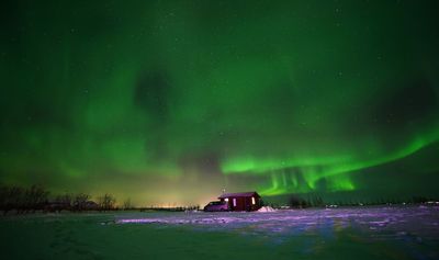 New Zealand skies explode with striking green and pink southern lights