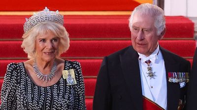 Watch: King Charles visits joint military battalion during Germany visit